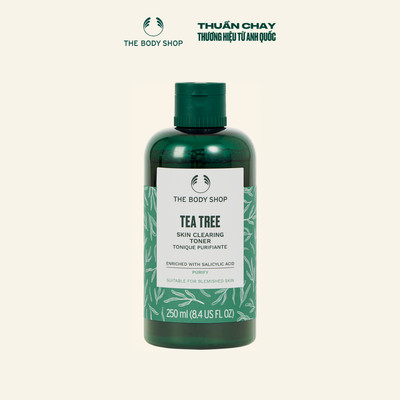 Nước Cân Bằng Tràm Trà Cho Da Mụn Tea Tree Skin Clearing Toner 250ml THE BODY SHOP