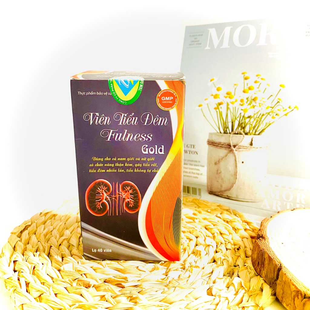 Viên tiểu đêm Fulness Gold giúp giảm tiểu đêm, tiểu nhiều lần, tiểu không tự chủ cho cả nam và nữ