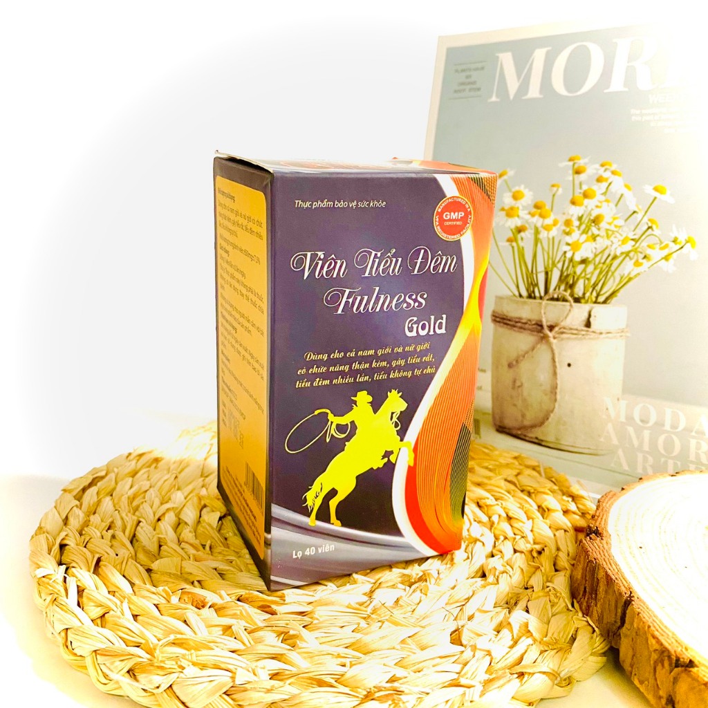 Viên tiểu đêm Fulness Gold giúp giảm tiểu đêm, tiểu nhiều lần, tiểu không tự chủ cho cả nam và nữ