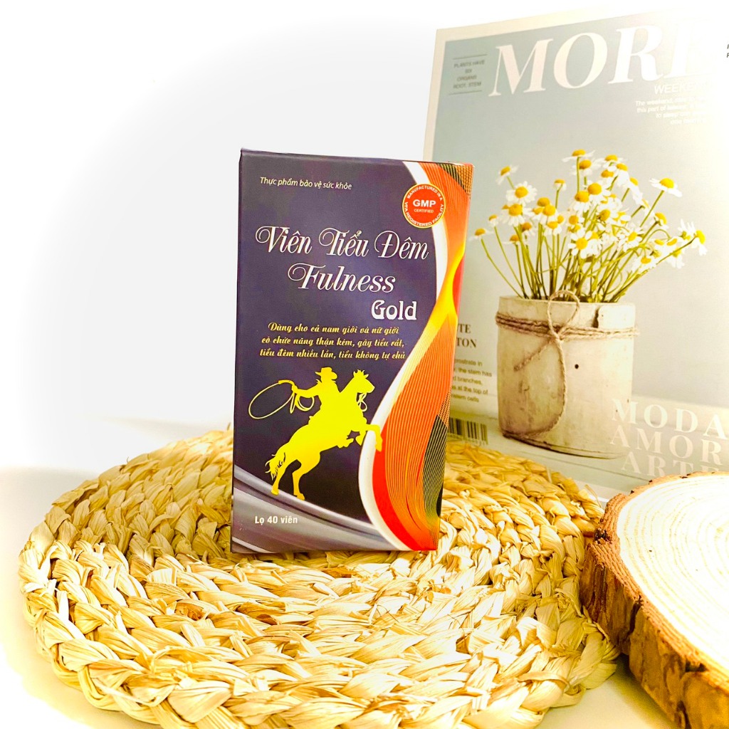 Viên tiểu đêm Fulness Gold giúp giảm tiểu đêm, tiểu nhiều lần, tiểu không tự chủ cho cả nam và nữ