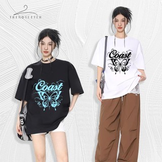 Áo Thun Nữ TRENDSETTER  Form Nữ Kiểu Dáng Dễ Thương Chất Liệu Cotton Co Giãn Bốn Chiều AP11 Cho Nữ