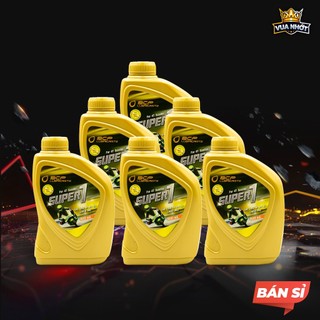 [Bán Sỉ] Thùng 6 Chai Nhớt Xe Tay Ga BCP Thái Lan Nhập Khẩu SAE 10W40, API SL, JASO MB - 0.8 Lít