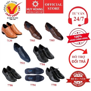 Giày nam da bò nhiều loại nhiều màu HP7130-7503-05-06-11-7784-86-94-98