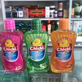 Nước súc miệng chicki 250ml