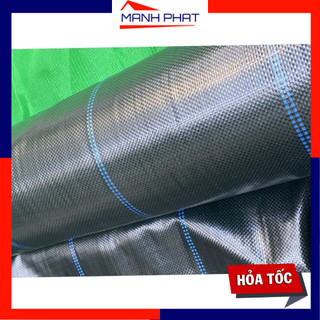 Bạt chống cỏ mọc bạt trải đất bạt phủ luống bạt trải đất diệt cỏ khổ rộng 2m giúp giữ ẩm cho đất chống cỏ dại Mạnh Phát