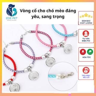 Vòng cổ cho chó mèo đáng yêu, lung linh, sang trọng