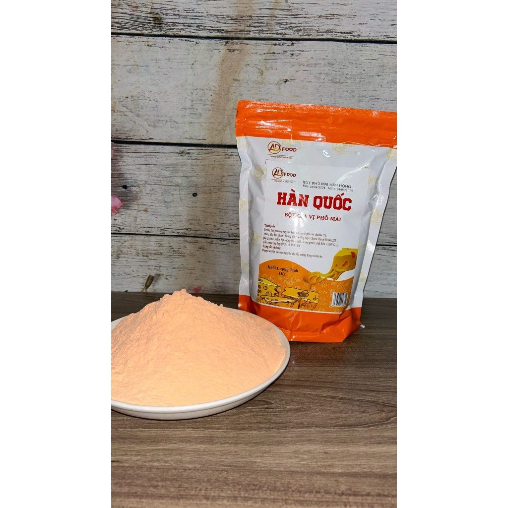 100g Bột Phô Mai Hàn Quốc Màu Hồng