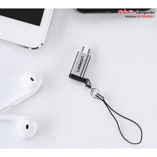 Đầu chuyển đổi Micro USB to USB type-C Ugreen 50590 cao cấp