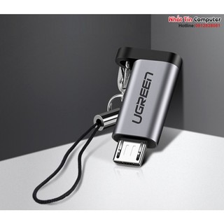 Đầu chuyển đổi Micro USB to USB type-C Ugreen 50590 cao cấp