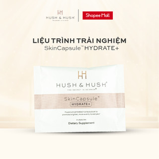  Viên Uống Giữ Ẩm Cho Da Khô, Da Mất Nước - HUSH & HUSH SkinCapsule Hydrate+ Gói 2 Viên