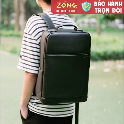 ZÓNG® Balo laptop công sở, mặt da sang trọng 15.6 inch – BANGE ELEGANT