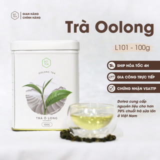 Trà Oolong lon thiếc 100g trà thưởng thức phiên bản 2024 vị nhẹ nhàng hương thơm cây cỏ mùa xuân làm quà biếu sang trọng