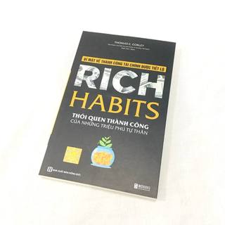Sách - rich habits - thói quen thành công của những triệu phú tự thân