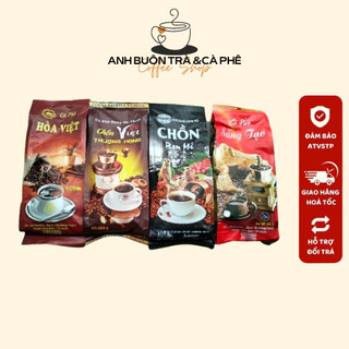 2kg 4 gói 4 loại cà phê chồn khác nhau về trộn