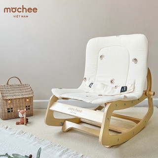 Ghế Bập Bênh Thân Gỗ Mochee