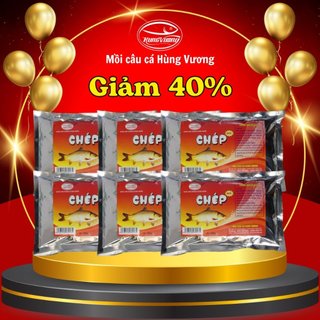 Combo 6 gói Mồi câu cá Chép Mới - Đặc trị cá chép