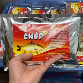 Combo 6 gói Mồi câu cá Chép Mới (500g) - Đặc trị cá chép