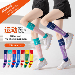 Vớ/Tất Nén Bắp Chân Thể Thao Chạy Bộ Thoáng Khí, Thấm Mồ Hôi, Giúp Bảo Vệ Cơ, Giảm Chấn Thương