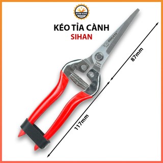 Kéo cắt cành nhọn handmade SIHAN chuyên cắt tăm tre, que kem gỗ siêu bén siêu nhẹ - kim khí Shop vn