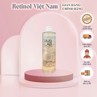 Tẩy trang rvb lab cao cấp 3 trong 1 - tẩy trang - làm sạch và cấp ẩm 400ml