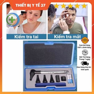 Bộ Dụng Cụ Nội Soi Tai Mắt Họng Có Đèn Soi Quang Học Chuẩn Y Tế Chuyên Dụng Mới