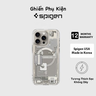 Ốp lưng spigen ultra hybrid zero one magfit dành cho iphone 15 pro max/15 pro