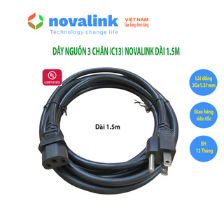 Dây nguồn 3 chân dùng cho PC, Server, nồi cơm điện, máy in, tiết diện lõi đồng 3 x 1.31mm