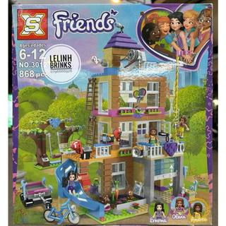 Xếp Hình Friends Khu Vui Chơi Tại Công Viên Tình Bạn SX 3012 ( 868 Mảnh )