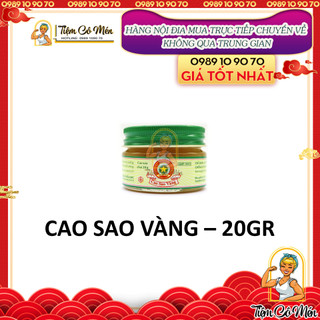 Cao sao vàng dược tw3 - 20gr