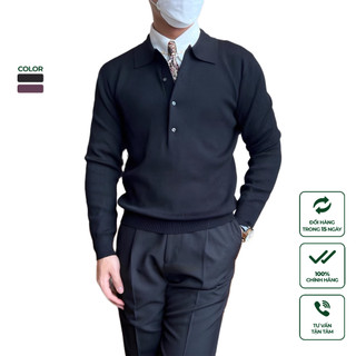 Áo Polo Len Dài Tay Cao Cấp Harold Season 2 Mềm Mại, Thấm Hút Mồ Hôi, Co Giãn Thoáng Khí, Bền Màu Không Xù Lông