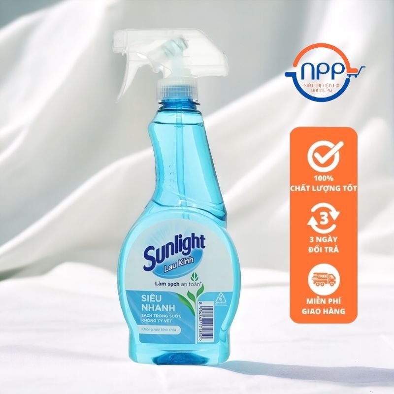 Nước Lau Kính Sunlight Chai 520ml