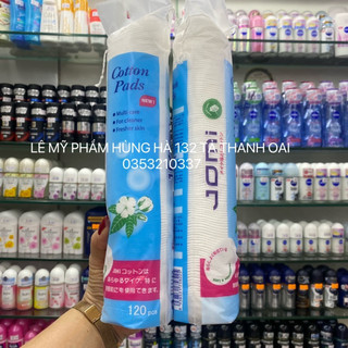 Com po 2 túi bông tẩy trang jomi cotton pads 120 miếng/túi