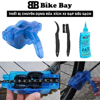 Bộ rửa xích xe đạp vệ xinh xích xe đạp thể thao RX01