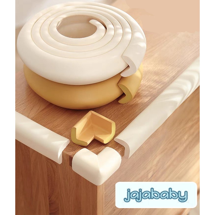 Xốp dán cạnh bàn bịt góc bàn bảo vệ bé cao su NBR dẻo dai tránh va chạm MS0309