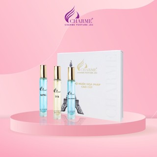 Set 3 chai nước hoa nam Charme 10ml