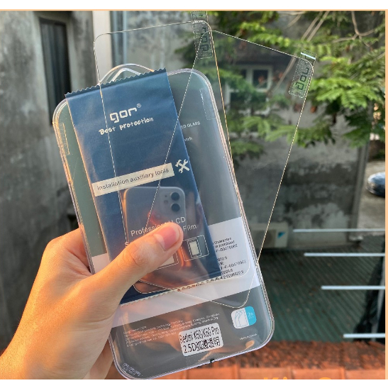 Bộ 2 miếng kính cường lực Gor cho Xiaomi Redmi K60/K60 Pro