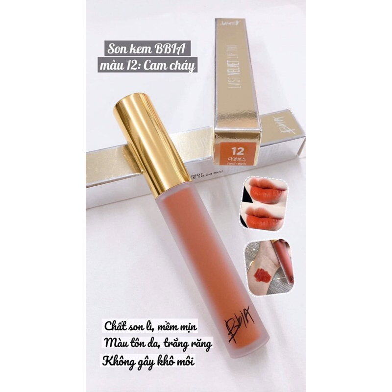 Son Bbia 12 cam cháy ( chuẩn auth )