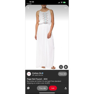 thanh lý đầm maxi COTTON:ON size S
