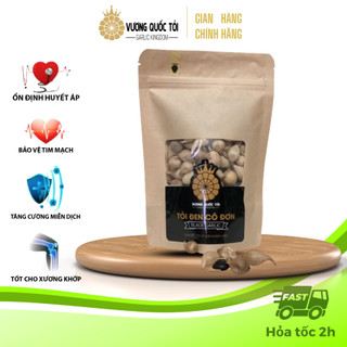 Tỏi Đen Cô Đơn Lý Sơn chính gốc - Vương Quốc Tỏi - phù hợp làm quà tặng