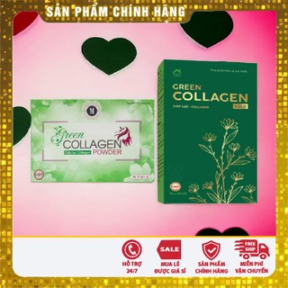 Diệp Lục Collagen, Diệp lục collagen green beauty hộp 30 gói