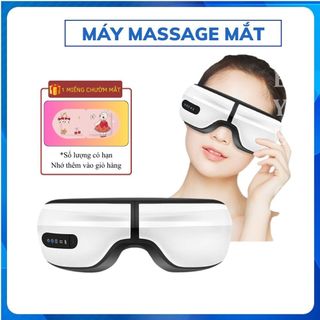 Kính massage mắt chườm ấm Máy massage mắt công nghệ sóng xung tần Máy mát xa giảm quầng thâm, chống mỏi mắt