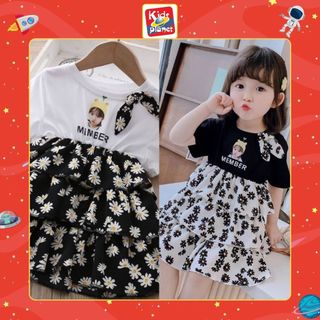 Set đồ cho bé họa tiết hoa cúc xuân hè (N00681)