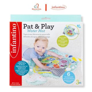 Thảm nước Infantino Water Mat Fish cho bé 3M+, đồ chơi phát triển tư duy cho trẻ - Monnie Kids