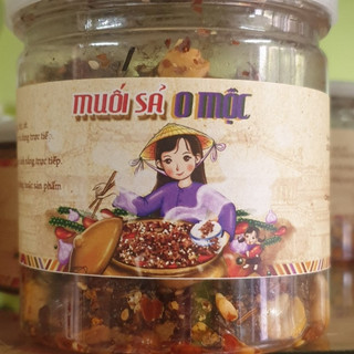 Muối sả thịt , đậu phộng , ớt cay hương vị huế o mộc - 200gram