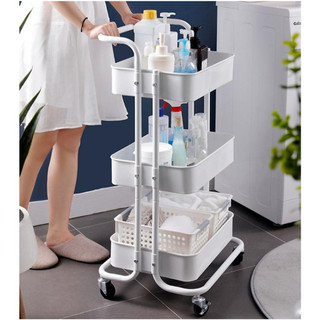 Xe đẩy spa 3 tầng thiết kế đẹp mắt-BMS