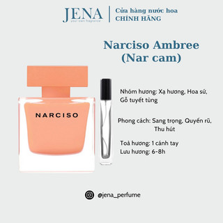 Nước hoa nữ narciso ambree chai mẫu thử 10ml - sang trọng, dịu dàng