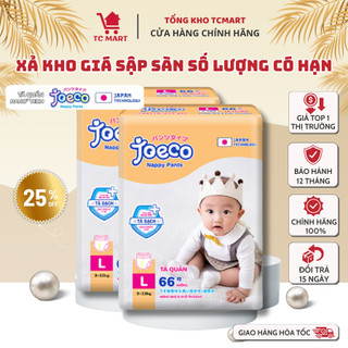  Tã quần JoeCo công nghệ Nhật siêu mỏng 2MM size M72/L66/XL60/XXL54 - Đủ size, SỐ LƯỢNG CÓ HẠN