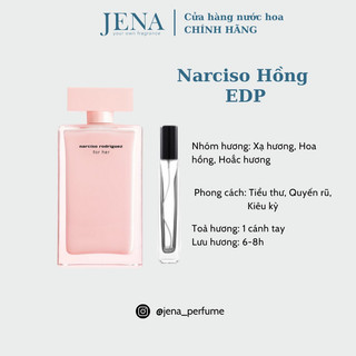 Nước hoa nữ narciso for her edp chai 10ml 20ml nar hồng