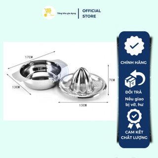 Dụng cụ vắt cam inox .
