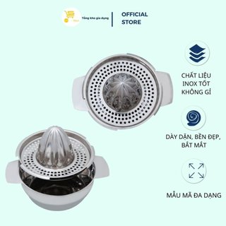 Dụng cụ vắt cam inox .